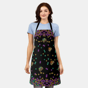 Tablier Mardi Gras Motif moderne