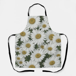 Tablier Marguerite blanche
