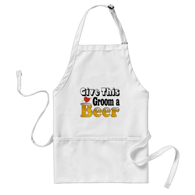 Tablier Marié Bière (Devant)