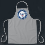 Tablier Marine américaine | Navy Alt Emblem<br><div class="desc">Célébrez votre fierté pour la marine américaine avec ce design rond classique avec l'emblème alternatif de la marine. Parfait pour présenter son engagement et honorer son service,  ce modèle emblématique est idéal pour le personnel de la Marine,  les anciens combattants et les partisans.</div>