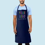 Tablier Marine Blue Apron Promotionnels Custom Company Log<br><div class="desc">Personnalisez cette tablette tout-en-un avec le logo ou l'image de votre entreprise et le texte personnalisé. Le texte peut être un nom, un slogan d'entreprise, une adresse de site Web, une poignée de médias sociaux, ou tout autre texte personnalisé pour vous express vous-même. Disponible en bleu marine et autres couleurs...</div>