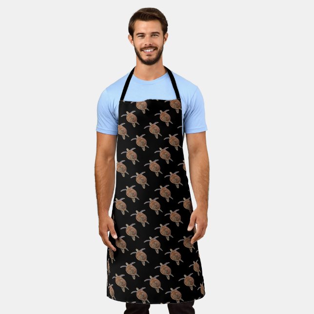 Tablier Marine Life Series Design 14 Apron (Porté)