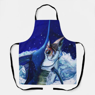 Tablier Marlin bleu