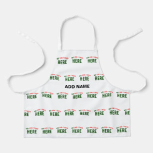 TABLIER MARQUE BLANCHE MODERNE ET PERSONNALISABLE VÉRIFIÉE