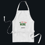 TABLIER MARQUE MODERNE MODERNE PERSONNALISABLE BLANCHE VÉR<br><div class="desc">VOUS POUVEZ CHANGER,  REDIMENSIONNER OU AJOUTER LOGO,  PHOTO,  TEXTE ET COULEURS COMME VOUS LE SOUHAITEZ.MERCI.</div>
