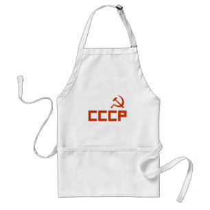 Tablier Marteau rouge CCCP et faucille