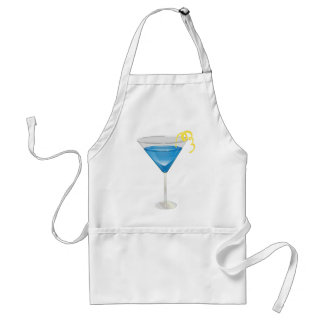 Tablier Martini bleu