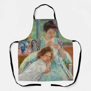 Tablier Mary Cassatt - Jeune Mère Couturière
