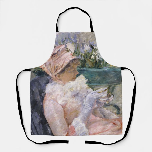 Tablier Mary Cassatt - La tasse de thé (Recto)