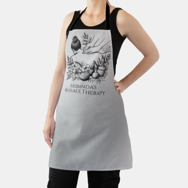 Tablier Massage Thérapie Guérison Mains Énergie Spa Bien-ê (Insitu)