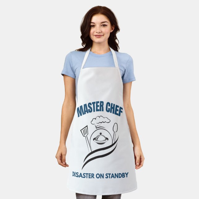 Tablier Master Chef – Disaster on Standby (Porté)
