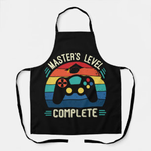 Tablier Master's Level Complete, Graduation GIft, Masters