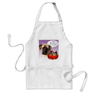 Tablier Mastiff (fawn) Halloween Candy