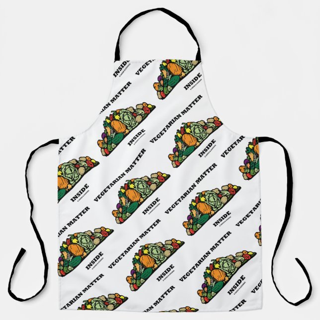 Tablier Matière Végétarienne À L'Intérieur Du Pile De Légu (Recto)