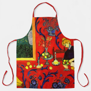 Tablier Matisse Harmonie en rouge