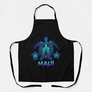 Tablier Maui Hawaii Tortue de mer Hawaiian Aloha Beach