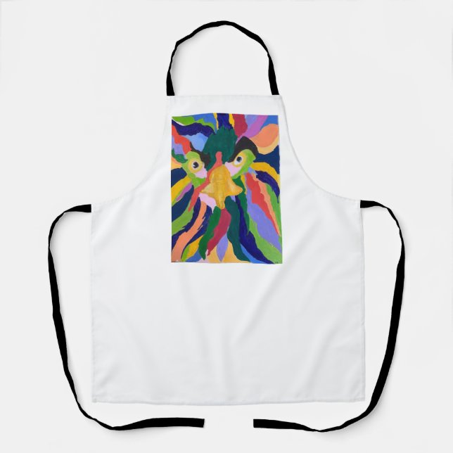 Tablier Maurice Angry Rooster Apron (Recto)