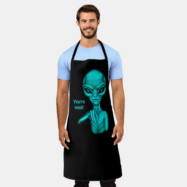 Tablier Mauvais Alien, Tu es le prochain ! (Porté)