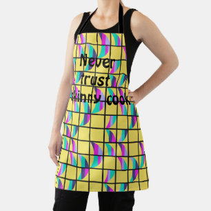 Tablier MCM Tic-Tac-Toe