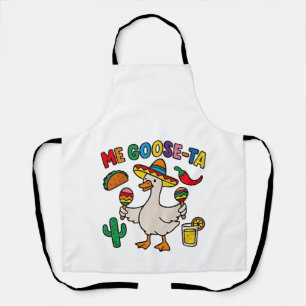 Tablier Me Goose-Ta Funny Mexicain Espagnol Oie