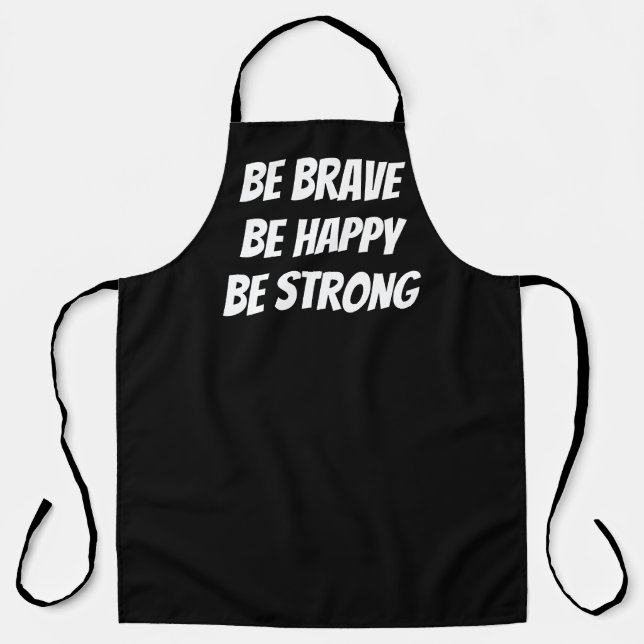 Tablier Meaningful Motivational Positive Quote (Recto)