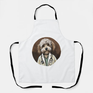 Tablier Médecin du chien Havanais