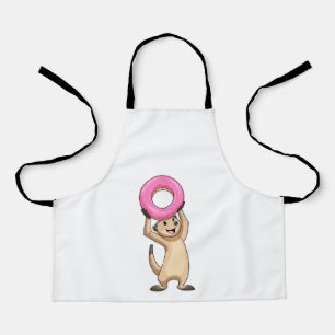 Tablier Meerkat avec Donut