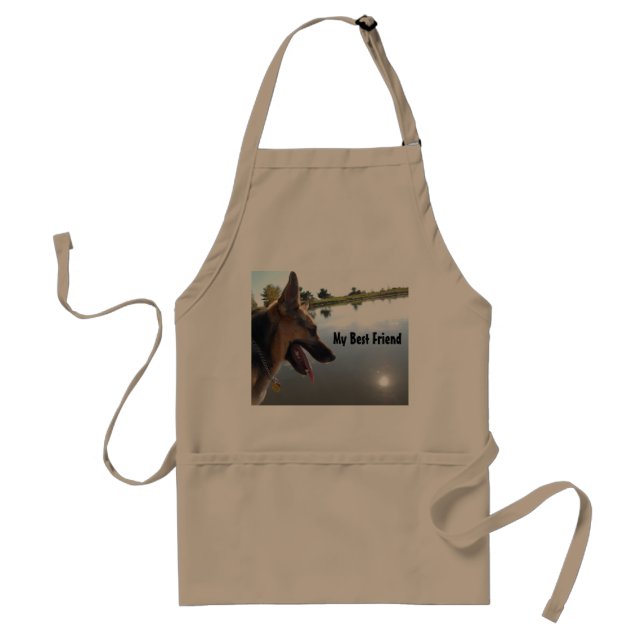 Tablier Meilleur Ami Allemand Shepherd (Devant)