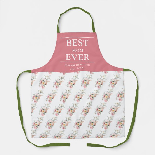 Tablier Meilleur Cadeau de Maman (Recto)