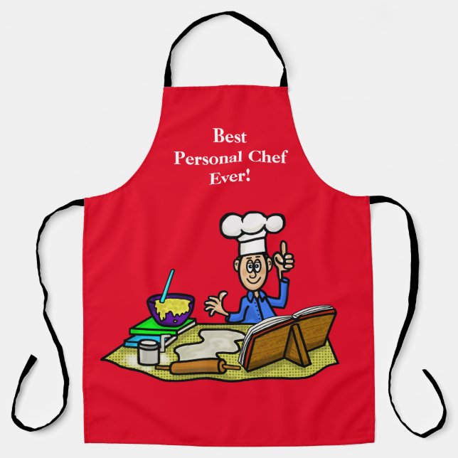 Tablier Meilleur Chef Apron personnel (Recto)