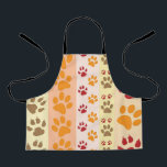 Tablier Meilleur chien Empreinte de patte Animaux Motif<br><div class="desc">La motif en patte colorée est moderne et raffinée. Parfait pour tous les décors de maison, papiers peints, papiers d'emballage, tissus, accessoires et fournitures pour animaux de compagnie. offrez un cadeau à vos amoureux!</div>