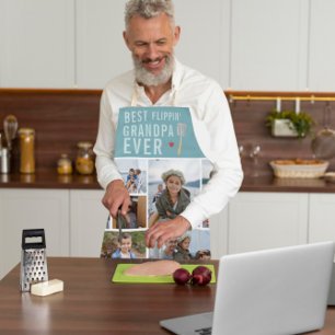 Tablier Meilleur Grand-père de Flippin   Collage de photos