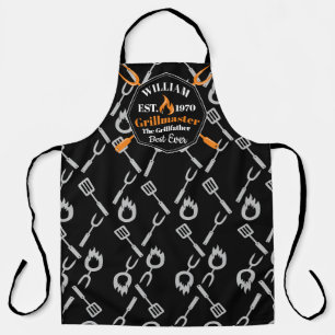 Tablier Meilleur Grillmaster Personnalisé Pour Lui