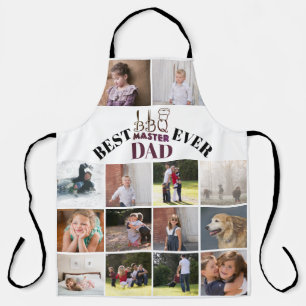 Tablier Meilleur maître de BBQ papa Fête des Pères photo b