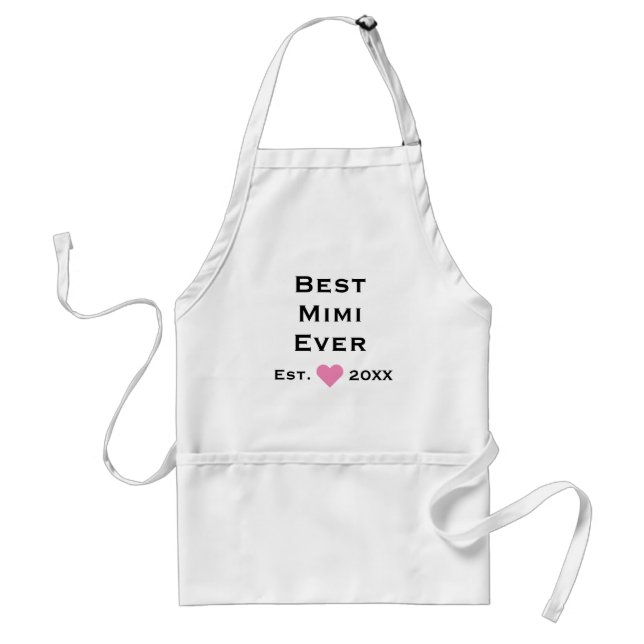 Tablier Meilleur Mimi jamais Adulte Apron (Devant)