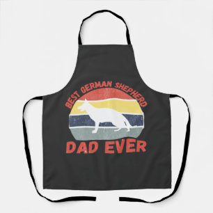 Tablier Meilleur papa Berger Allemand citation drôle Berge