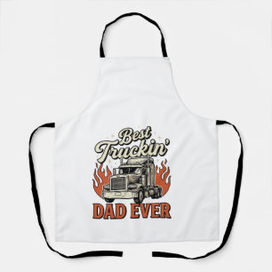 Tablier Meilleur Papa de Camionneur Ever Chemise Vintage C