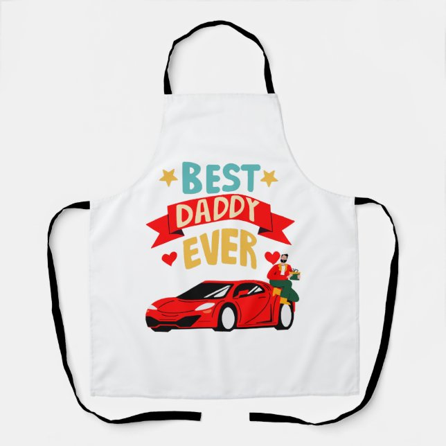 Tablier Meilleur Papa de tous les temps (Recto)