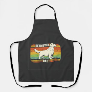 Tablier Meilleur Papa Golden Retriever Vintage Papa Chien