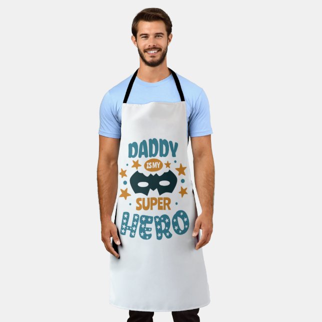 Tablier Meilleur papa jamais (Porté)