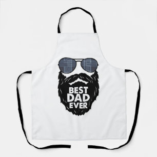 Tablier Meilleur papa jamais barbe barbu lunettes de solei