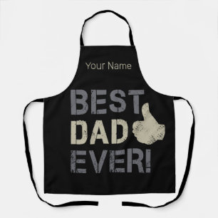 Tablier Meilleur papa jamais pour la Fête des pères Vintag