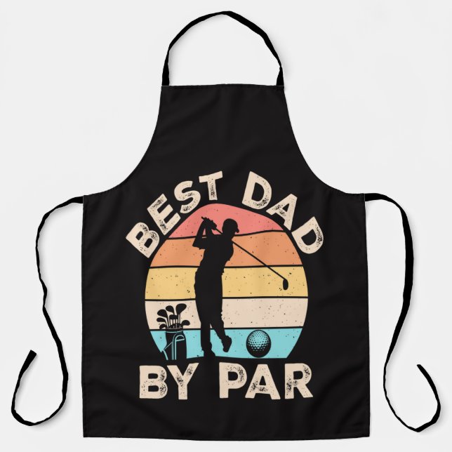 Tablier Meilleur Papa Par Golf (Recto)