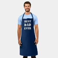 Meilleur papa Toujours blanc & bleu marine Typogra