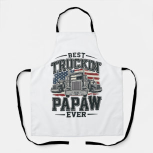 Tablier Meilleur Papaw de camionnage jamais Vintage vecteu