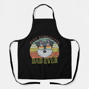 Tablier Meilleur Schnauzer Papa de tous les temps Tshirt F