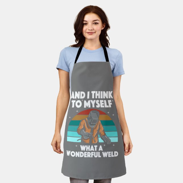 Tablier Meilleur Welding Art Men Women Arc Welder Ir (Porté)