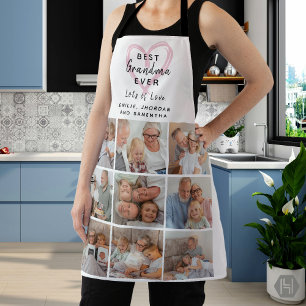 Tablier Meilleure Grand-mère Jamais Collage de Photos des