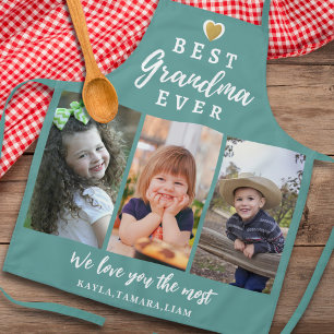 Tablier Meilleure Grand-mère Jamais Petits-enfants 3 Colla