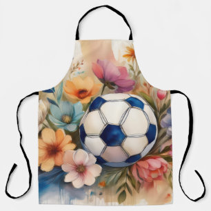 Tablier Meilleure Maman de Foot de Tous les Temps Design F